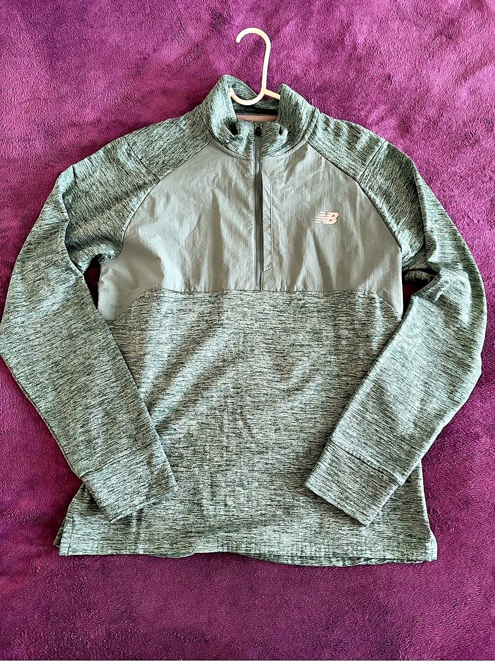New Balance Sport Essentials Space Dye 1/4 Zip Men's Pullover